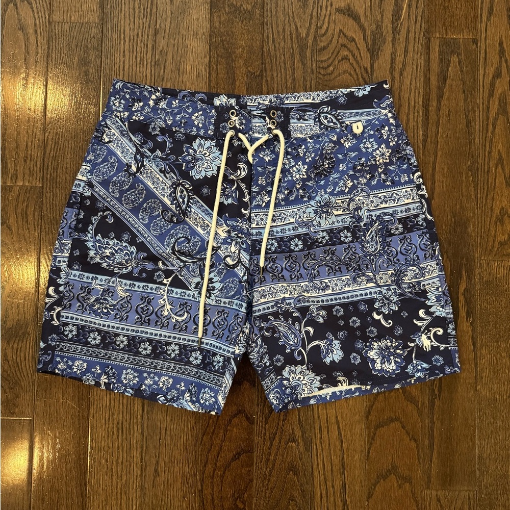7.25-Inch Palm Island Swim Trunk - Like New